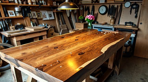 Découvrez les tables en résine époxy : style sur mesure pour chez vous