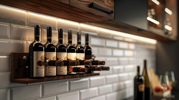 Optimisez votre espace avec un porte-bouteilles mural