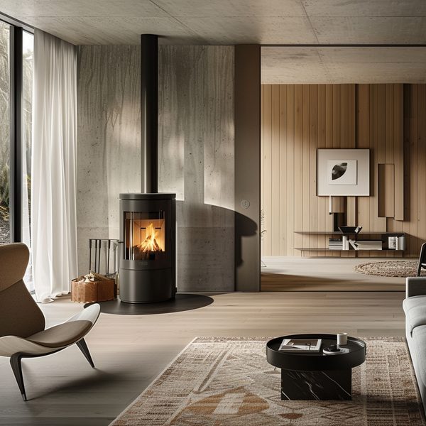 Réchauffez votre foyer avec une cuisinière à bois moderne