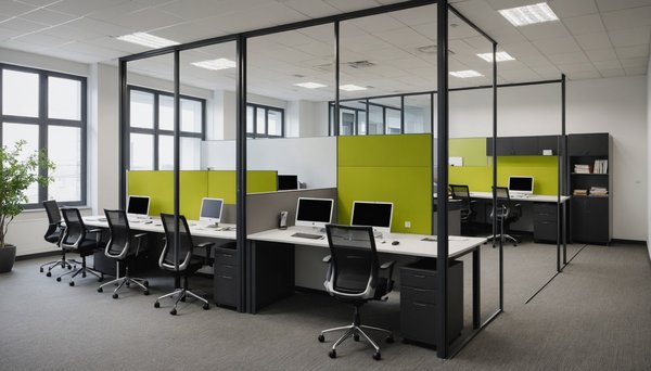 Cloisons mobiles à Montpellier : flexibilité et confort au bureau